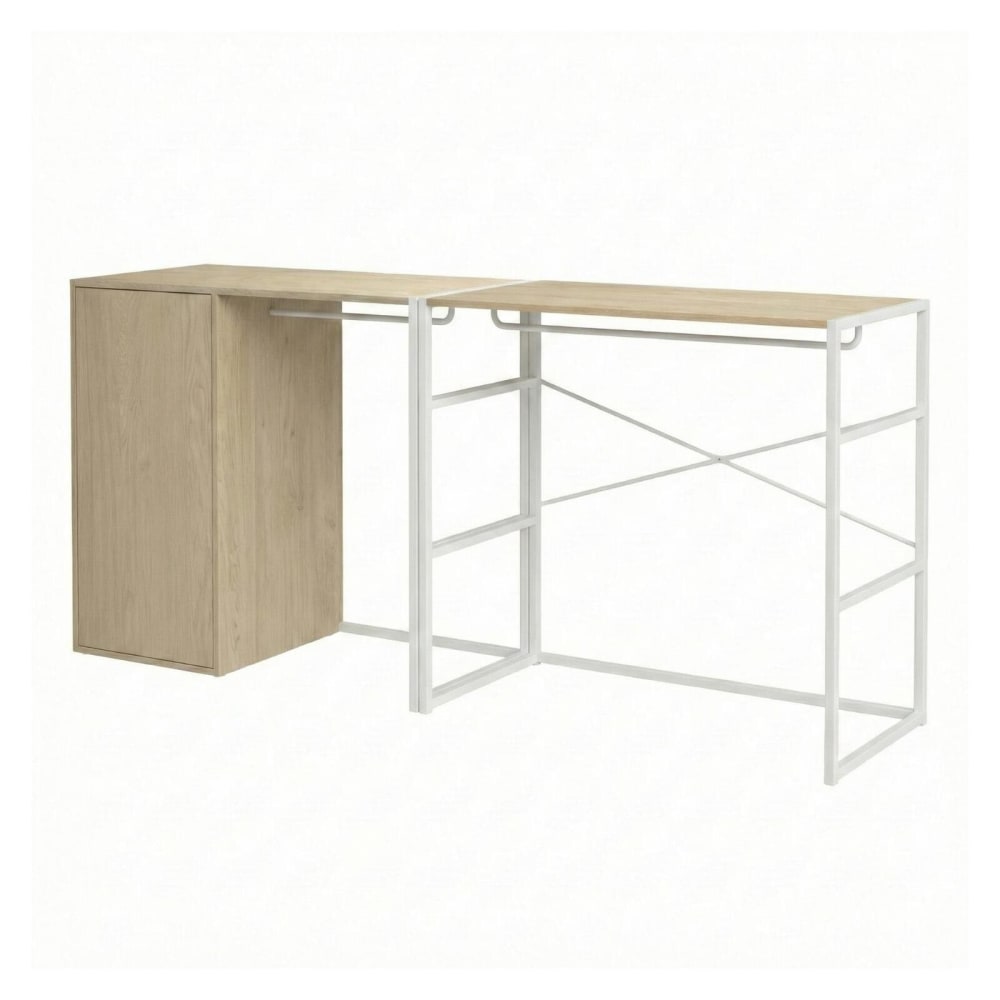 Lot de 2 portants vêtements sous combles 200x85cm Lot de 2 portants vêtements sous combles 200x85cm