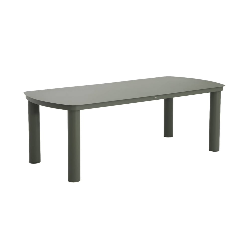 Table de jardin aluminium - kaki