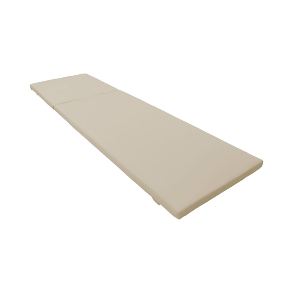 Lot de 2 coussins pour bain de soleil beige