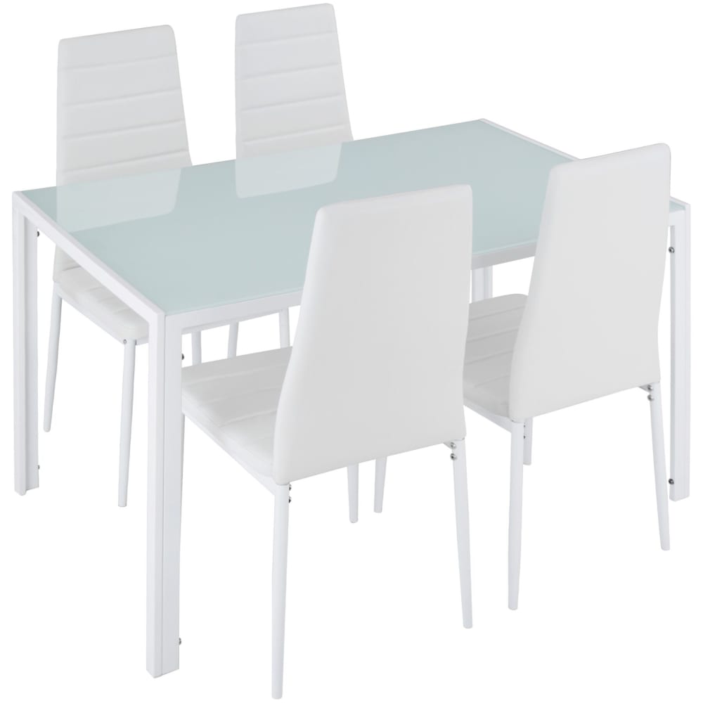 5 pièces salle à manger, - verre