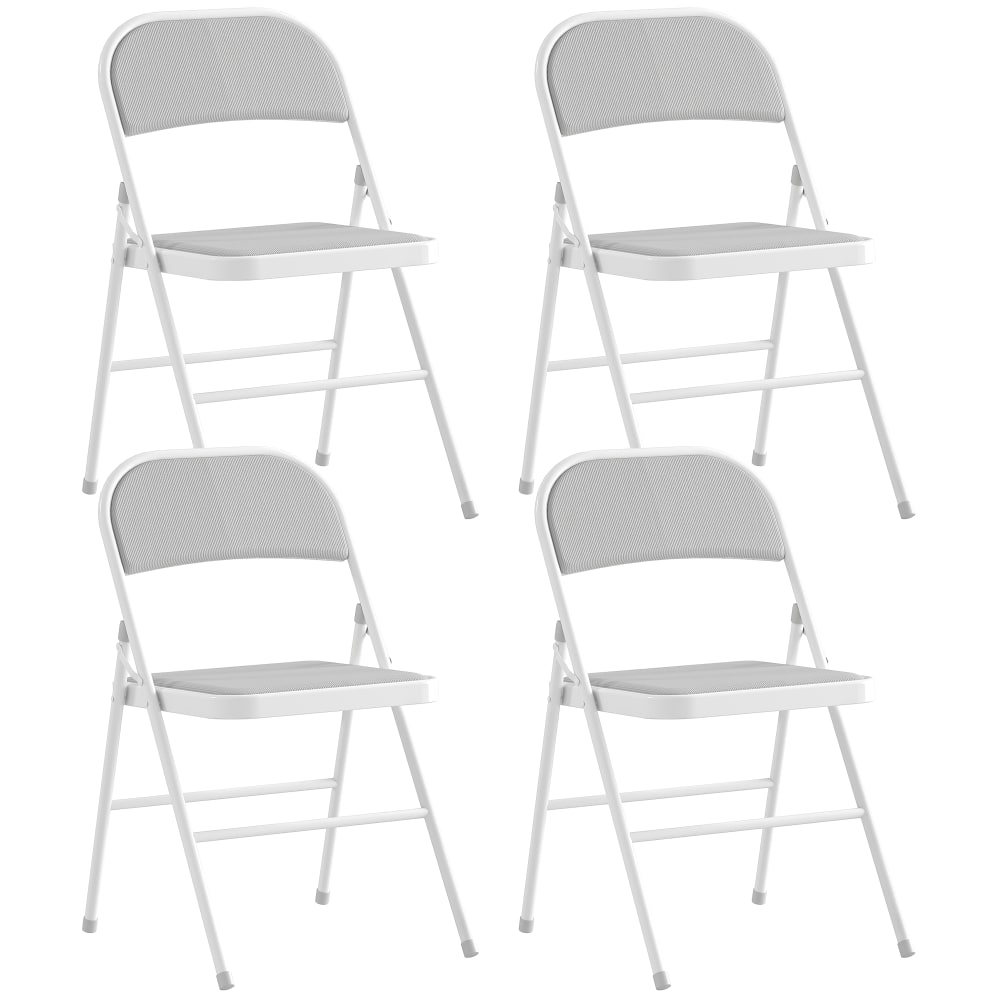 Lot de 4 chaises pliantes