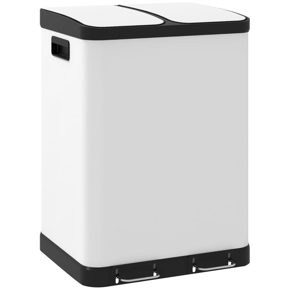 Poubelle de cuisine à - acier inoxydable