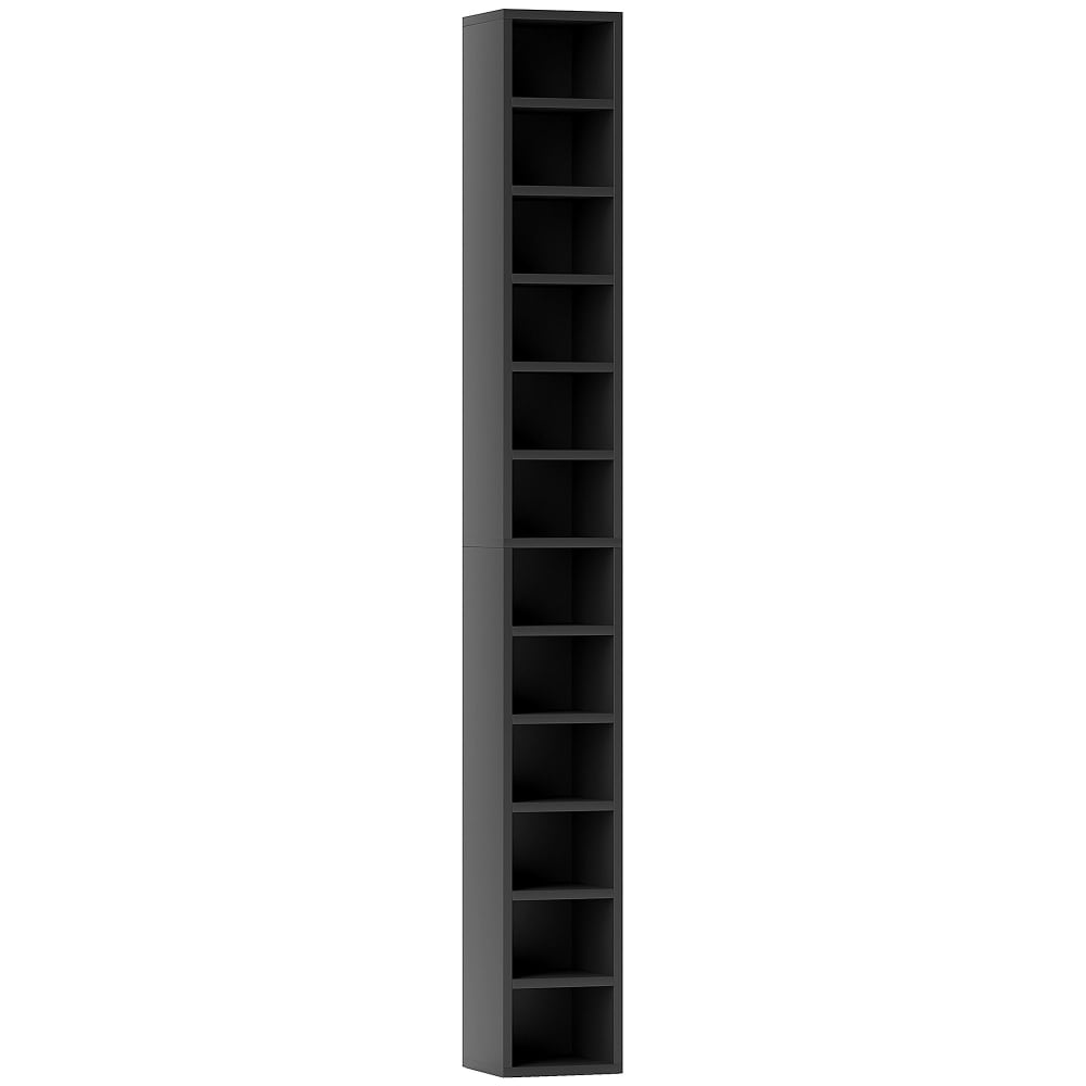 Rangements pour CD et DVD 12 compartiments noir — Beyit