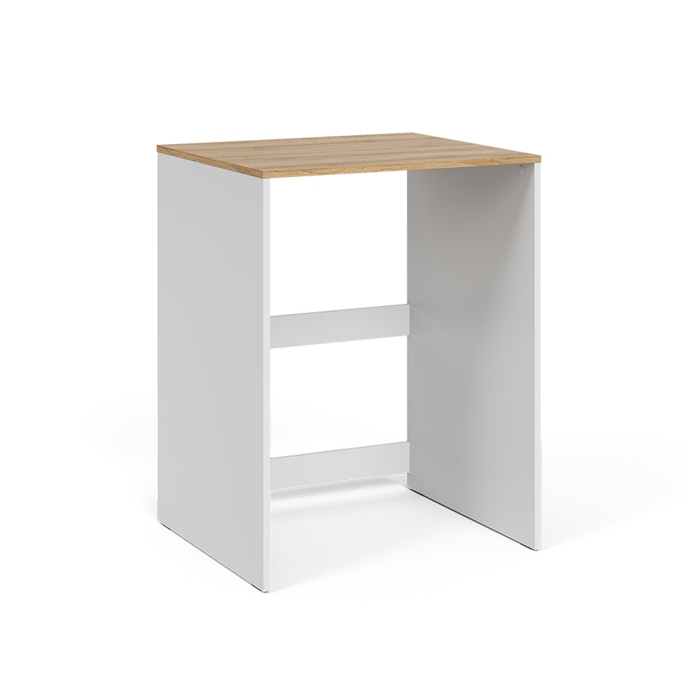 Armoire machine à laver Blanche/Chêne Artisan 68x88 cm