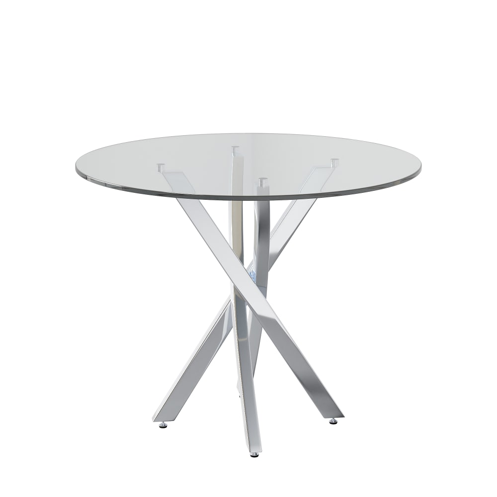 Table à manger en verre
