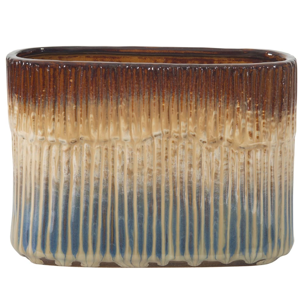 Vase en céramique multicolore Unique