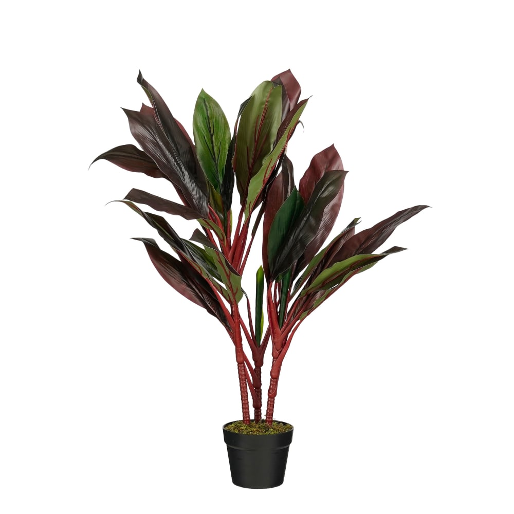 plante artificielle rouge