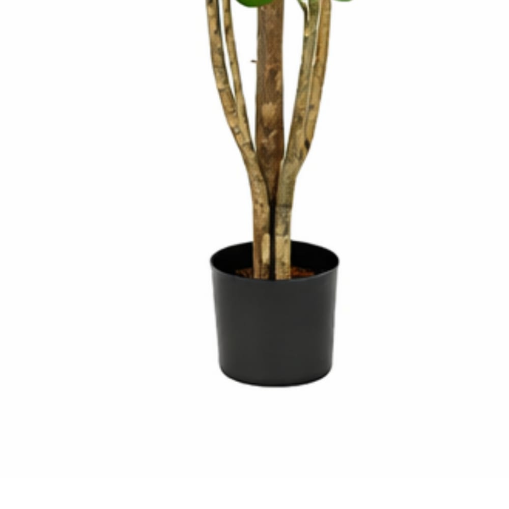 Plante artificielle vert polyester h140xl75xl75cm — vue 4