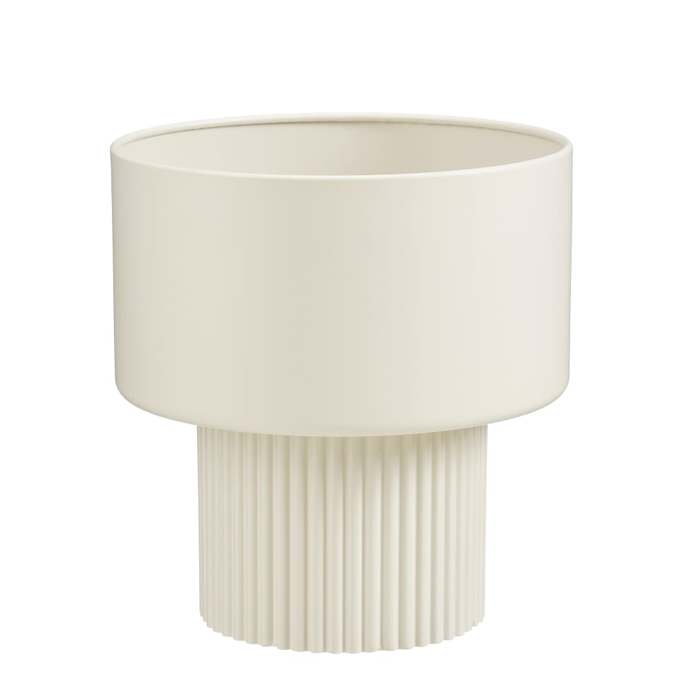 Cache-pot d'intérieur blanc cassé fer h33xl31.5xl31.5cm Cache-pot d'intérieur blanc cassé fer h33xl31.5xl31.5cm