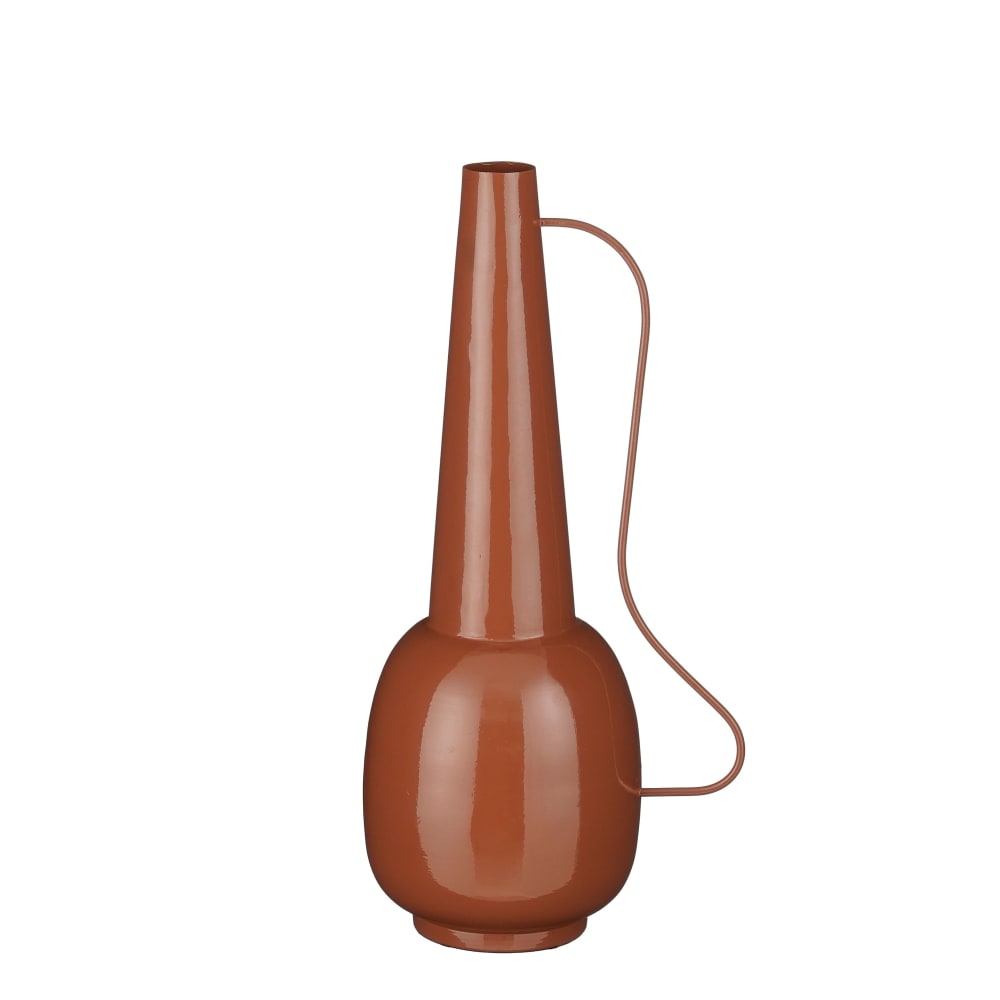 Mica Decorations Vase Tosno Braun Eisen H43xB20xL24cm style classic chic Braun Stahl