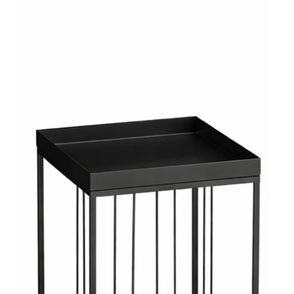 Beistelltisch Beth Schwarz Eisen H50xB30xL30cm - Maisons Du Monde