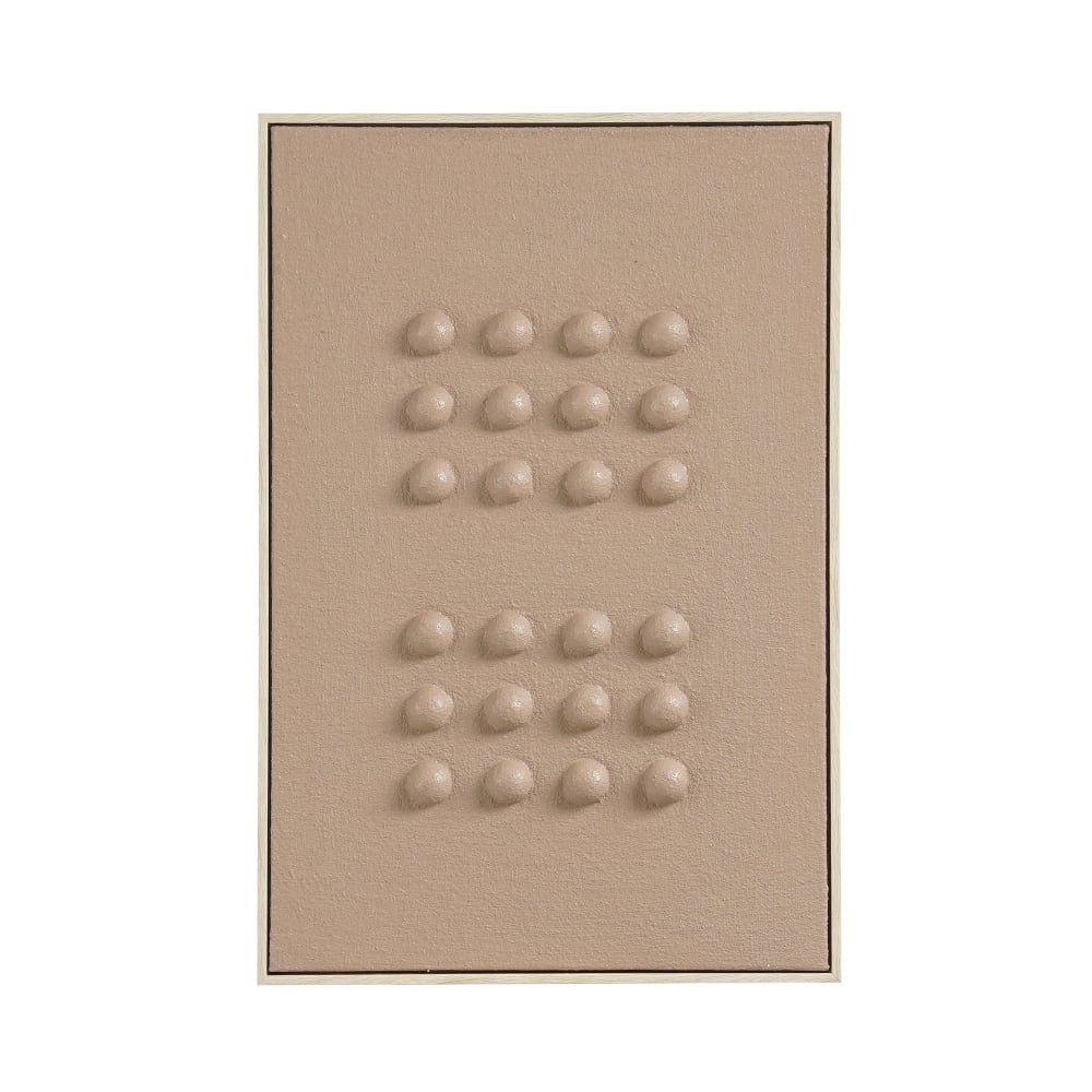 Décoration murale brun foncé plastique h3xl40xl60cm Décoration murale brun foncé plastique h3xl40xl60cm