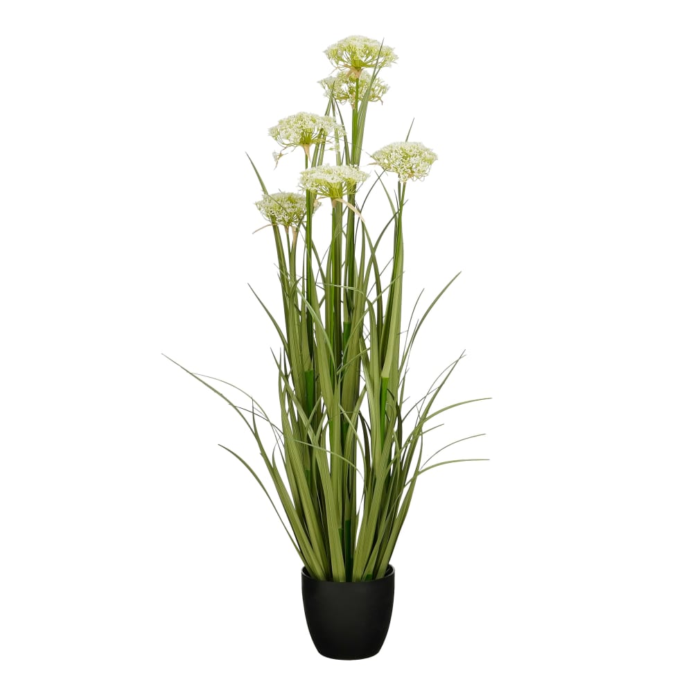 plante artificielle blanc