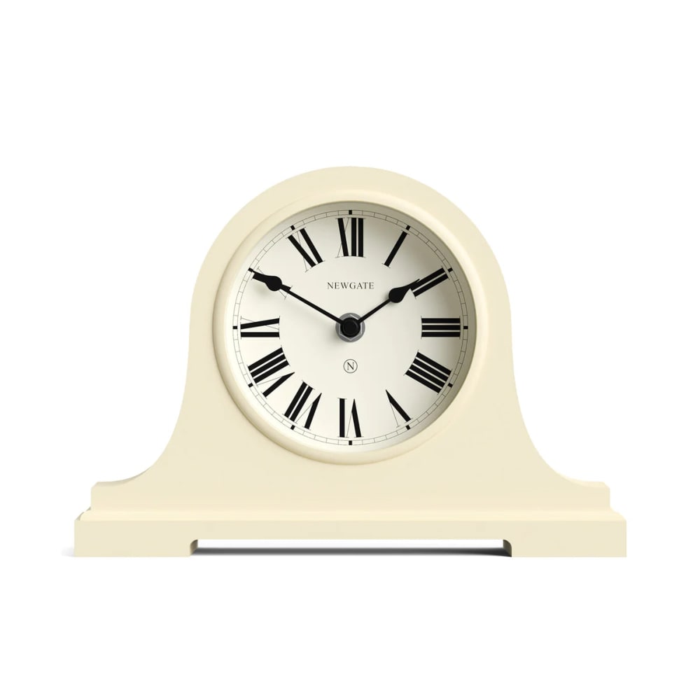 Horloge de table en crème vanille