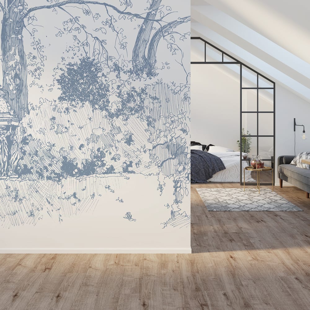 Papier peint panoramique Jardin Des Plantes — vue 4