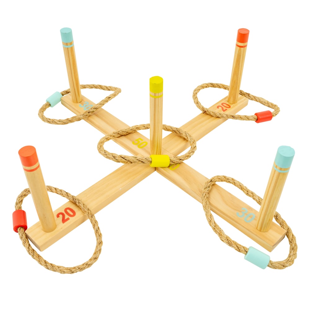 TP Toys Ringwurfspiel Holz FSC Mehfarbig MEHRFARBIG HOLZ Kinder