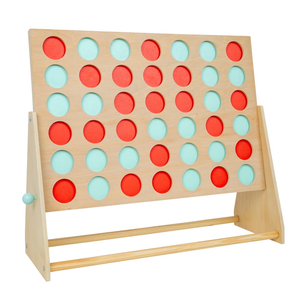 TP Toys Riesen-4-gewinnt-Spiel Holz FSC Blau MEHRFARBIG HOLZ Kinder