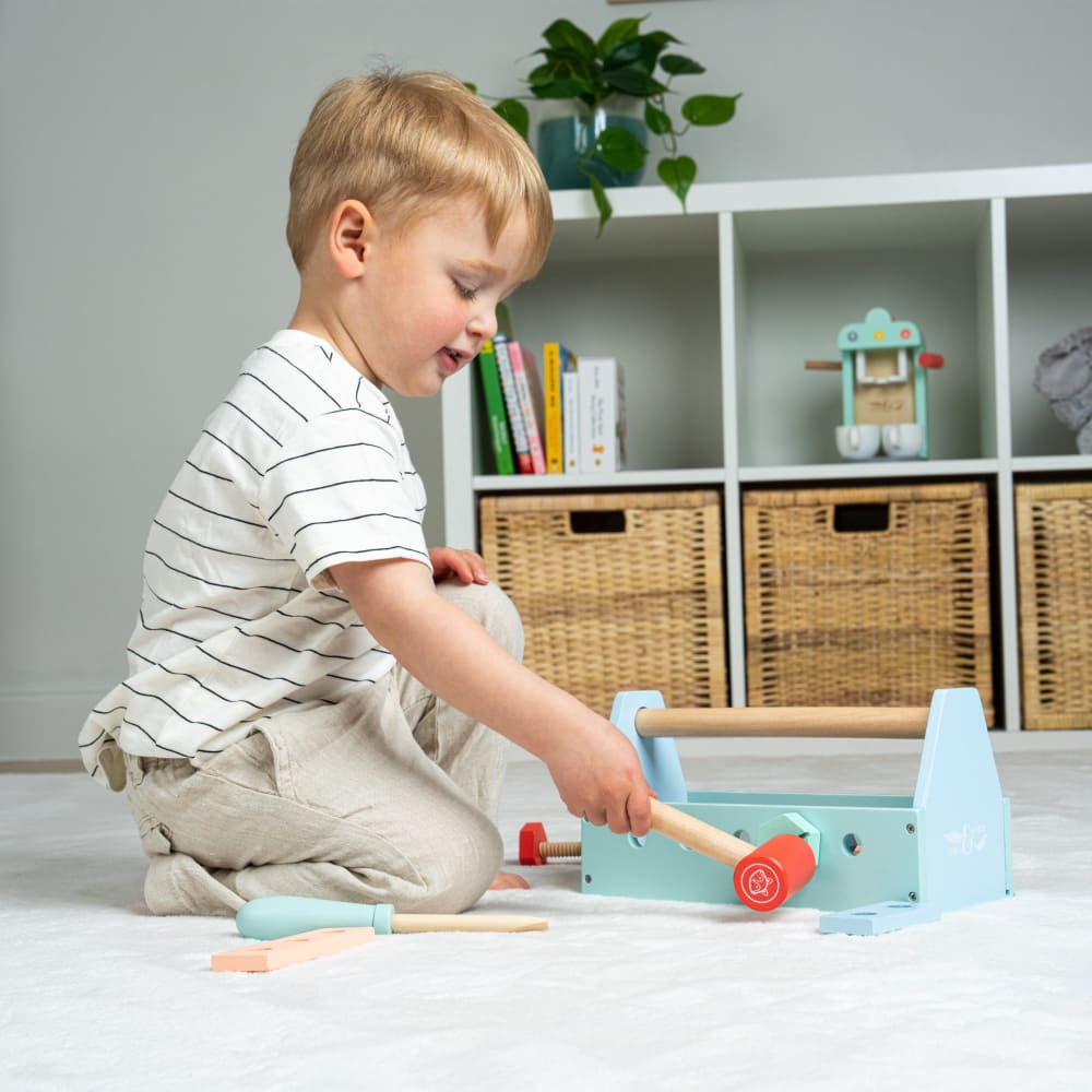 Werkzeugkiste Holz FSC® Mehrfarbig - Maisons Du Monde
