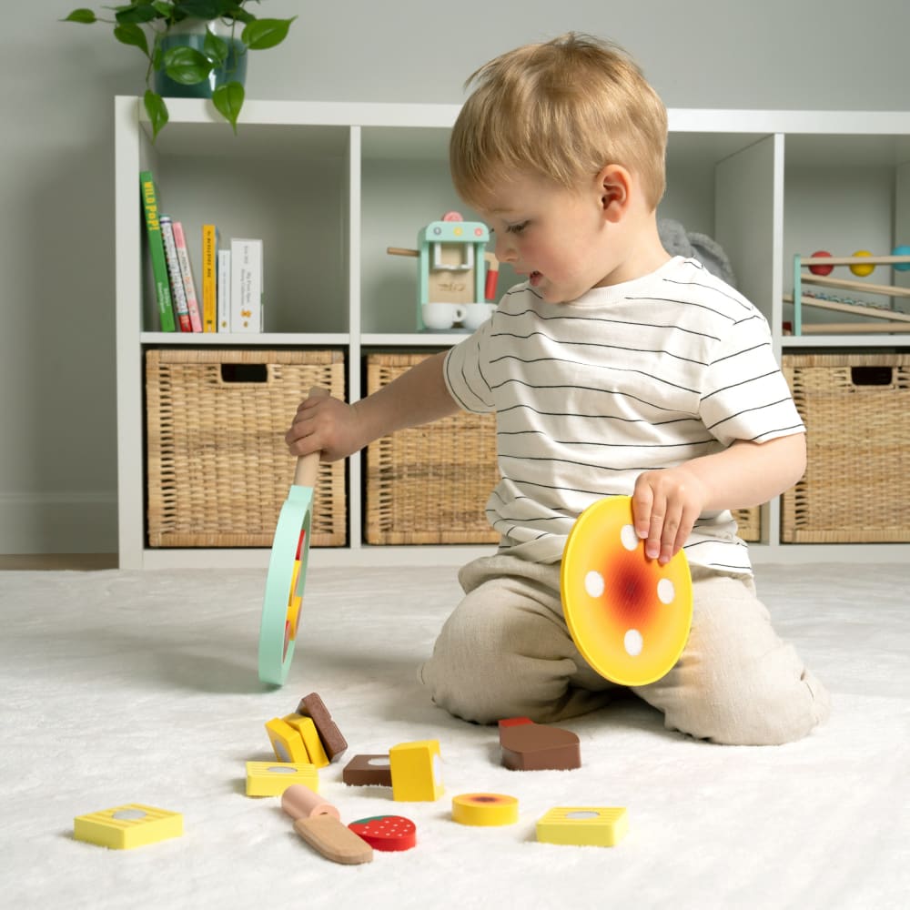 Pfannkuchen-Set Holz FSC® Mehrfarbig - Maisons Du Monde