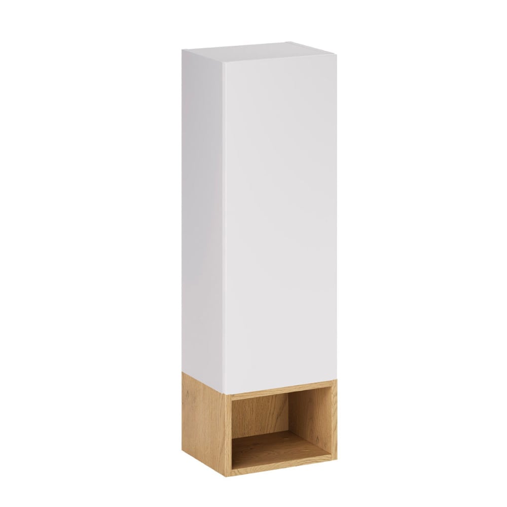 Armoire murale 1 niche mat panneaux stratifiés blanc Armoire murale 1 niche mat panneaux stratifiés blanc