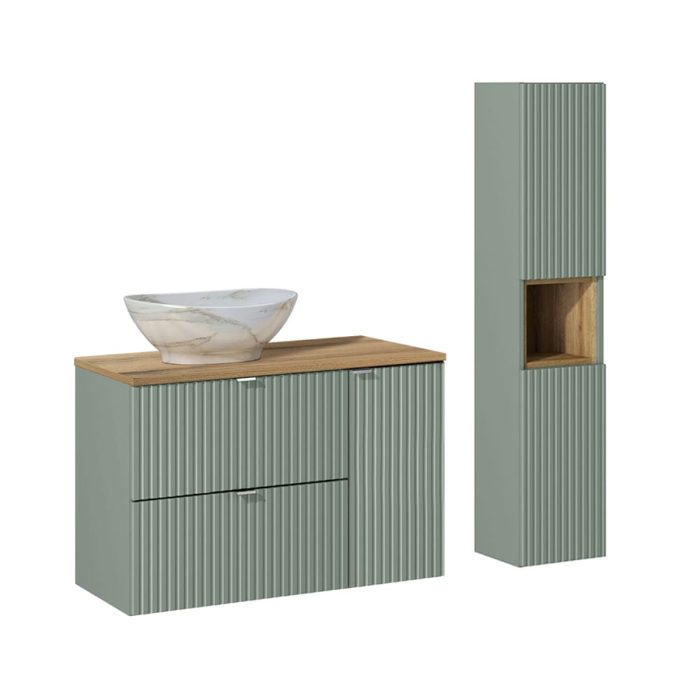 Ensemble meuble vasque - 90cm