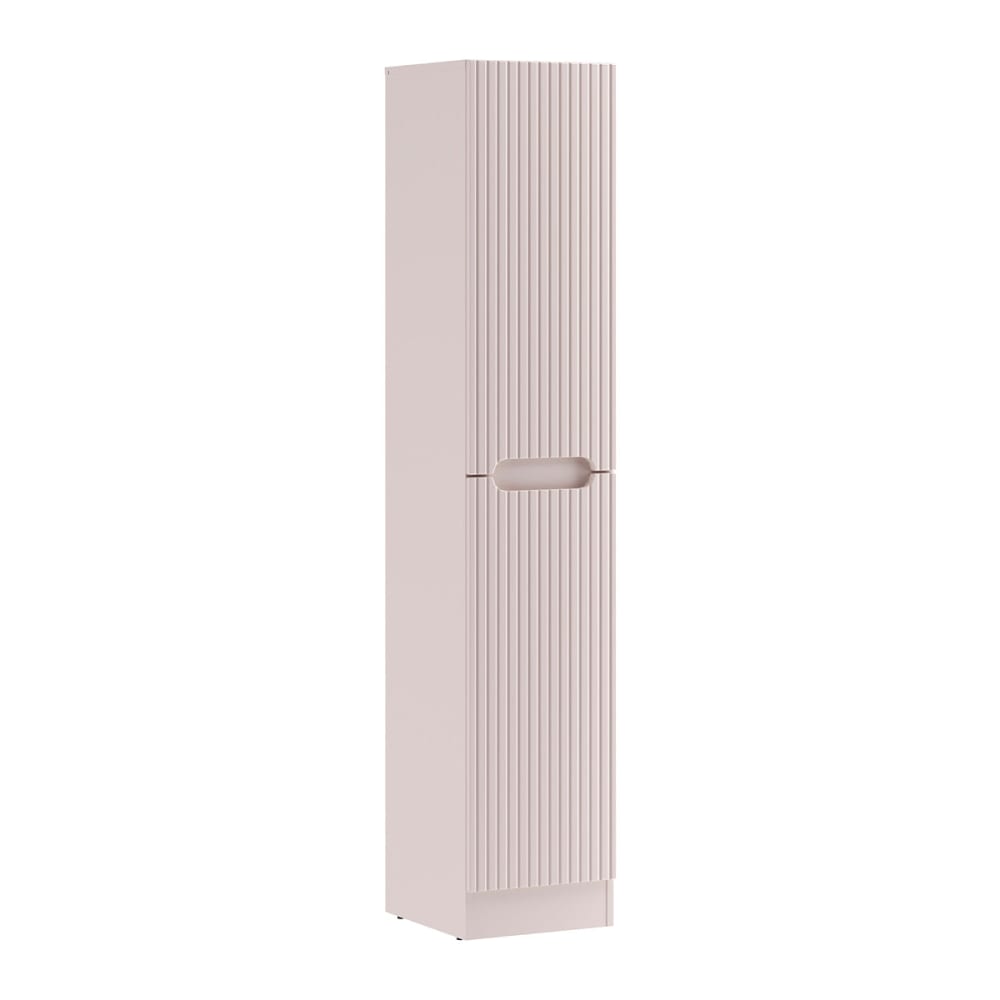 Petits meubles Säule mit Wäschekorb Laminierte Platten Kaschmir Beige Spanplatte