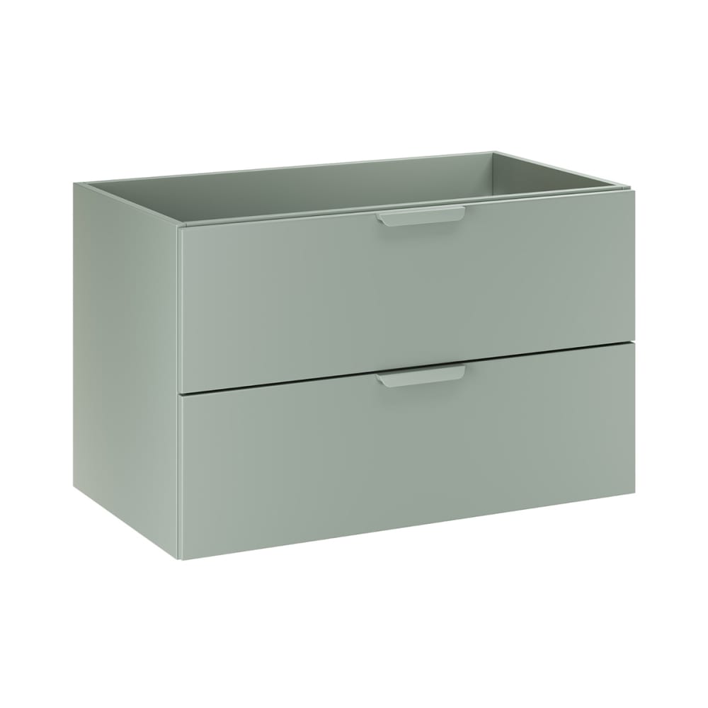 Meuble sous-vasque stratifiés vert