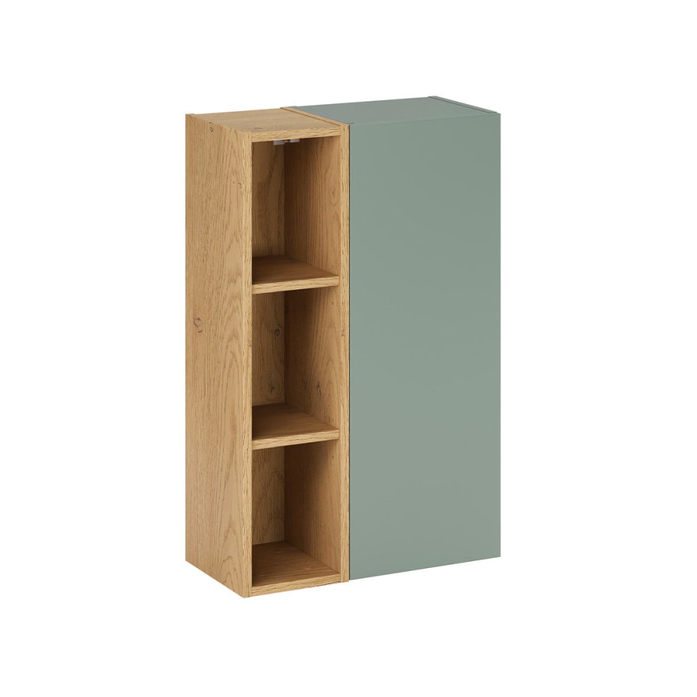 Armoire murale 3 niches mat panneaux stratifiés vert Armoire murale 3 niches mat panneaux stratifiés vert