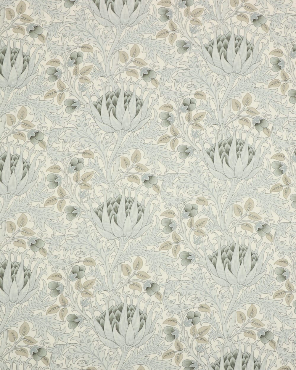 Coussin en popeline de coton gris pigeon 50 x 50 cm - Maisons du Monde