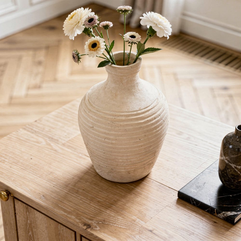 Handgefertigte Deko-Vase aus Pappmaché - Maisons Du Monde