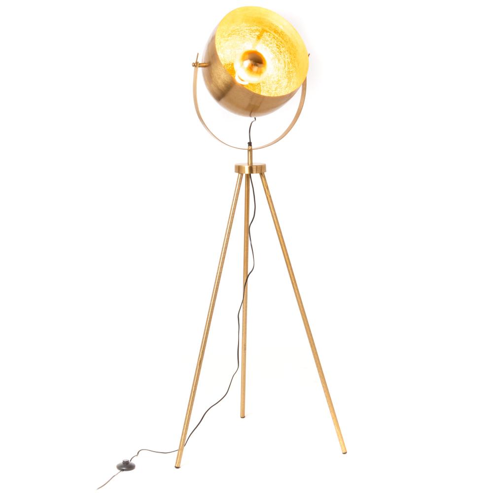 Lampe lecture doré or / doré en métal — vue 3