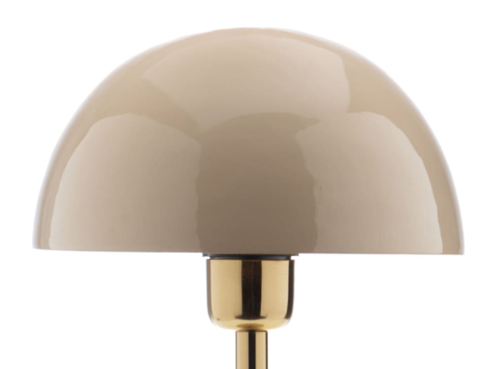 Lampe de table 20x20x36 cm en métal crème et doré — vue 4