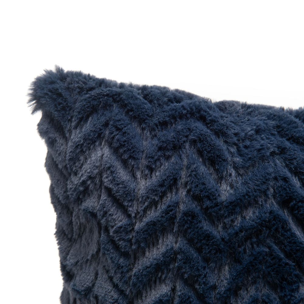 Coussin    40x40 en polyester  bleu - Maisons du Monde