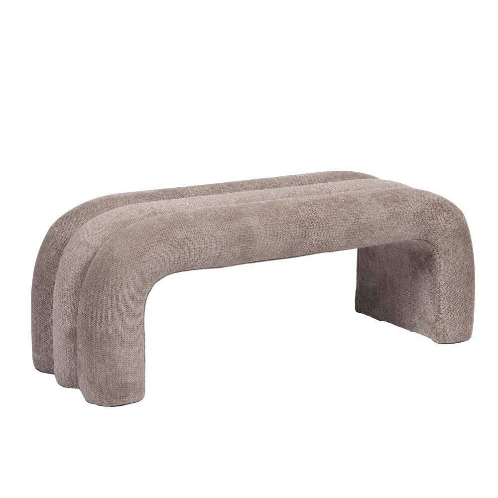 banc en tissu  l122 cm