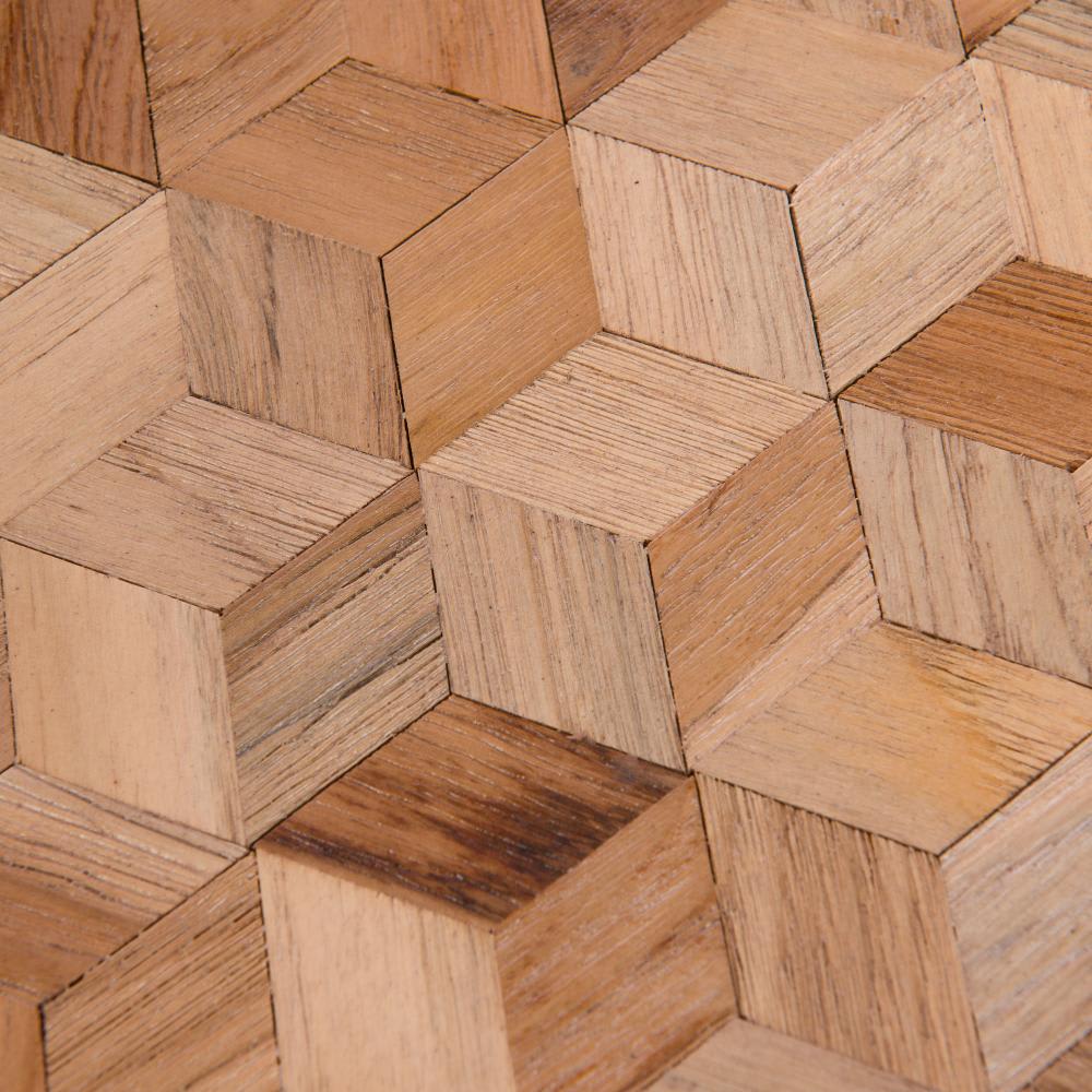 Set de 3 bouts de canapé   marrons en bois - Maisons du Monde