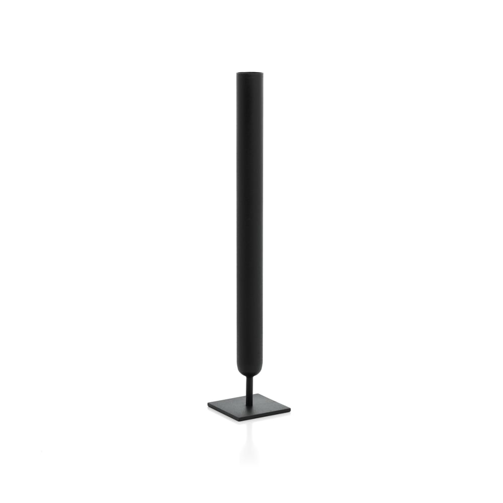 Vase laiton noir 9x9x50cm Vase laiton noir 9x9x50cm