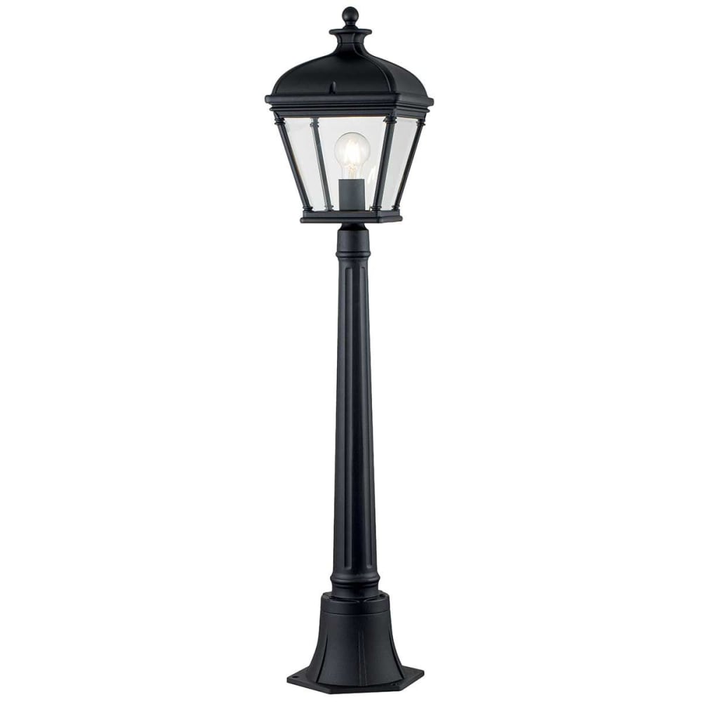 Pilier lanterne noir