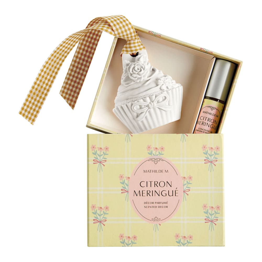 Décor parfumé et concentré de parfum - citron meringué
