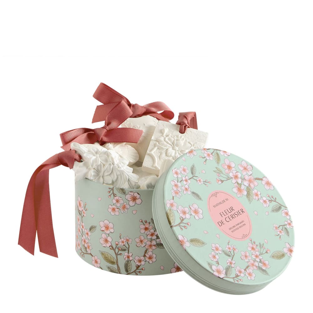 Coffret de 5 décors parfumés - fleur de cerisier