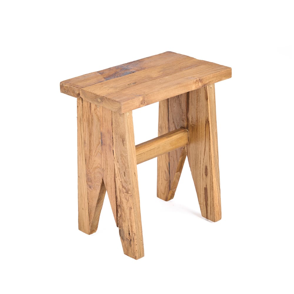 Tabouret bois de teck