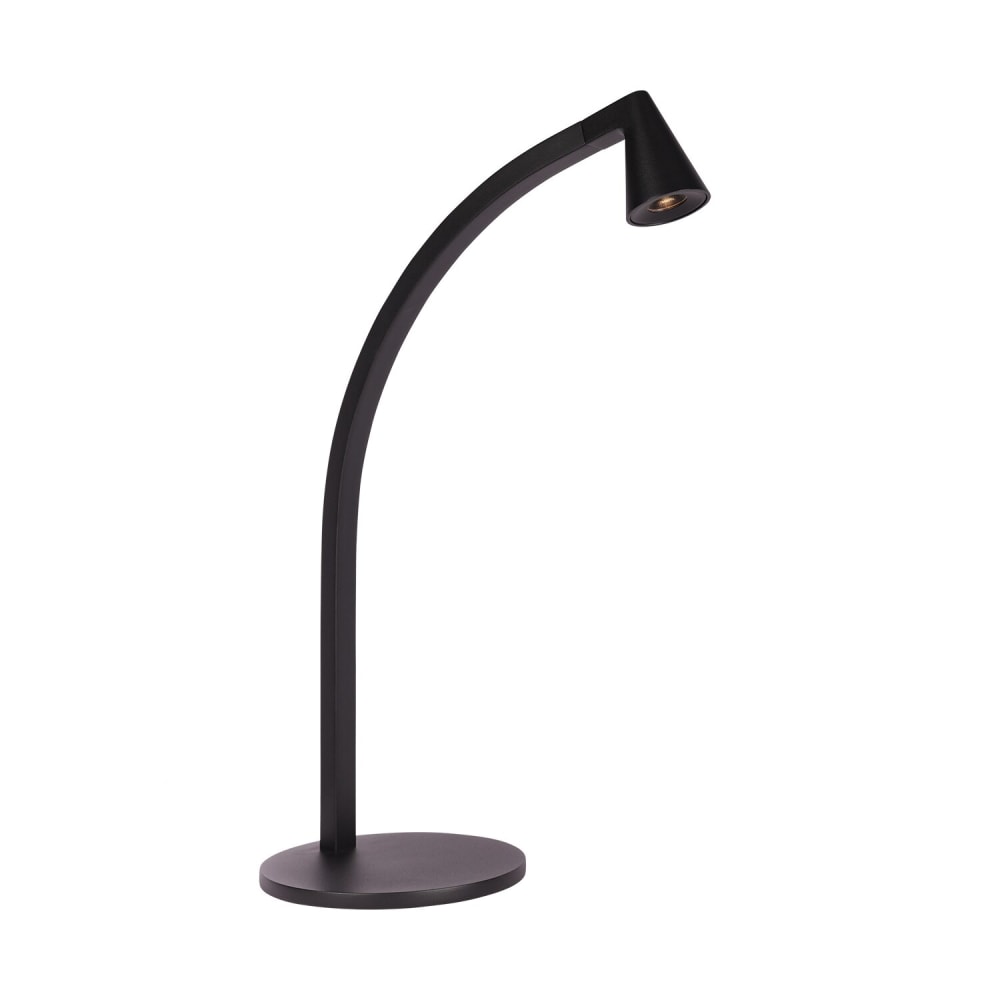 Lampe de table en métal doré, led intégrée, dimmable — vue 3