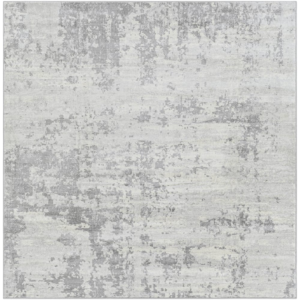 Tapis carré abstrait