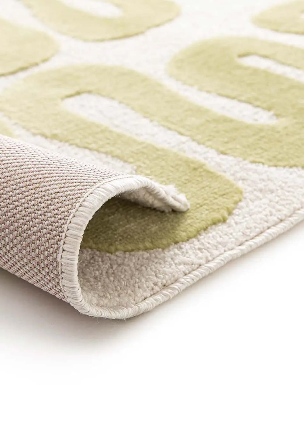 Tapis moderne vert 160x230 cm — vue 4