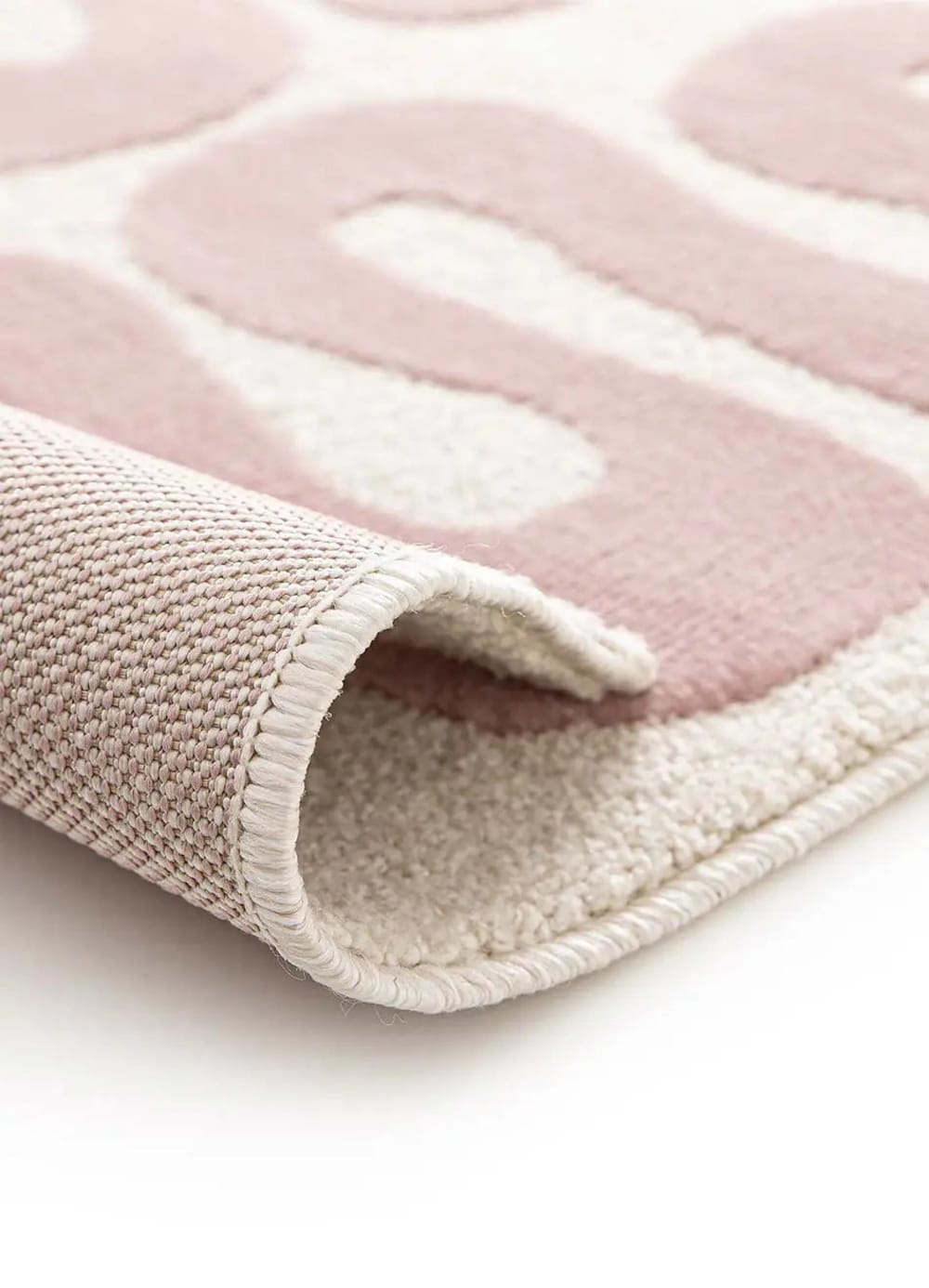 Tapis moderne rose 160x230 cm — vue 4