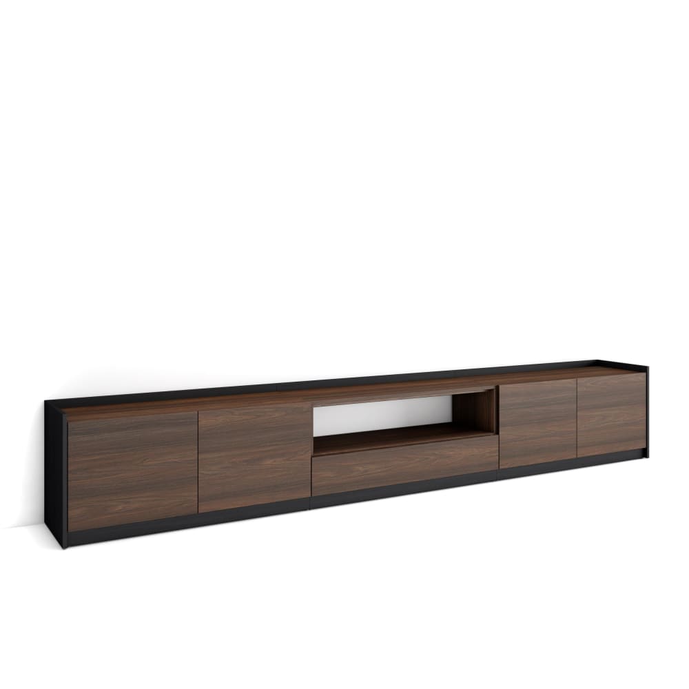 Meuble tv effet bois