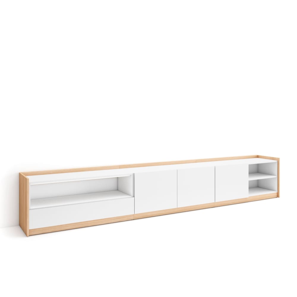 Meuble tv effet bois