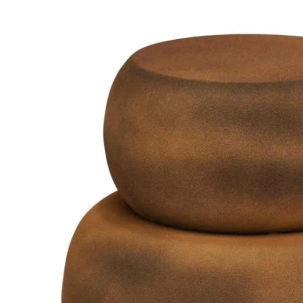 Beistelltisch Zea Braun Eisen H37xB43xL43cm - Maisons Du Monde