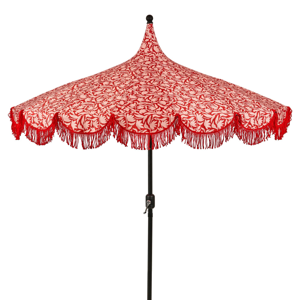 Parasol Rouge Polyester H238xl235xL235cm