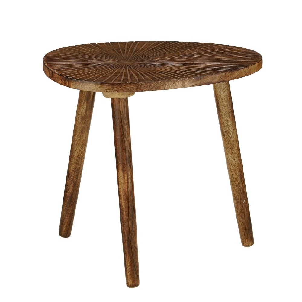Table d'appoint brun