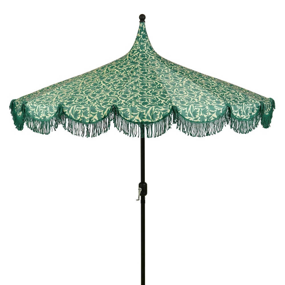 Mica Decorations Sonnenschirm Kelly Dunkelgrün Polyester H238xB235xL235cm - Pes - Polyester